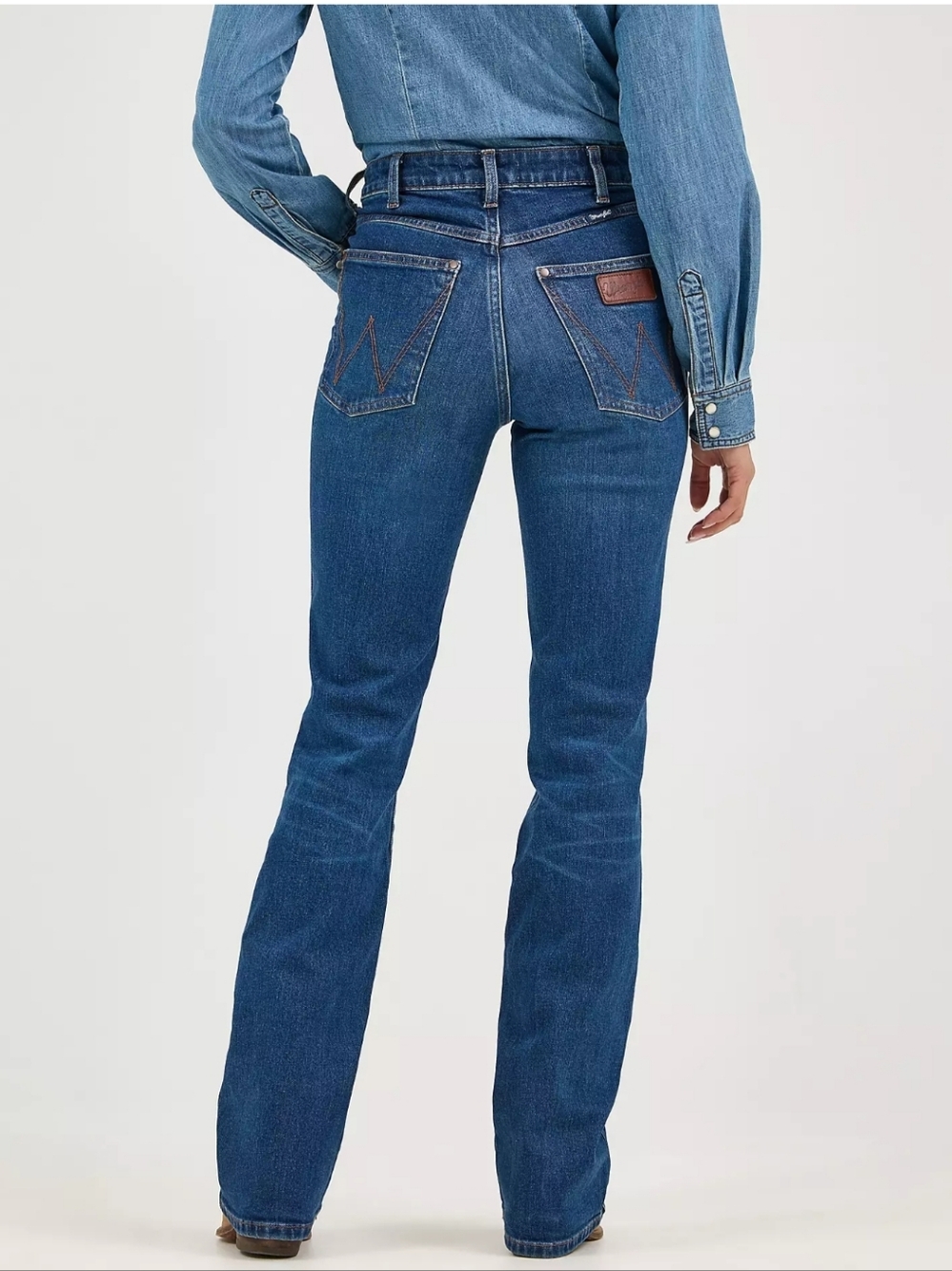 Wrangler Womans Retro Bailey High Rise Bootcut Jean